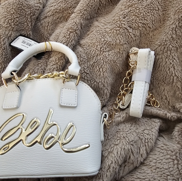 NWT BEBE GIANNA MICRO DOME SATCHEL - Picture 2 of 8